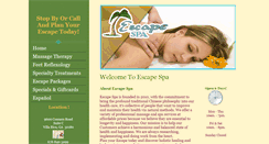 Desktop Screenshot of escapespallc.com